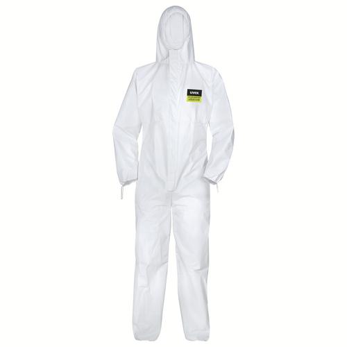 [17595-S] 17595 - uvex Non réutilisable (NR) Combinaison blanc, (S)