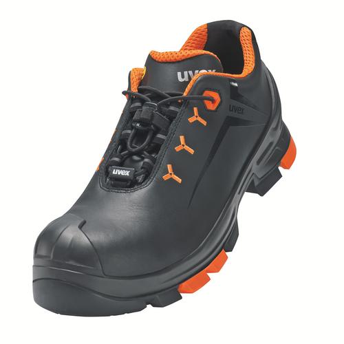 [6502.4-35] 65024 - uvex 2 Chaussures basses S3  noir, orange Largeur 14 (35)