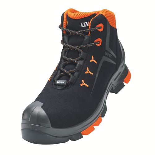 [6509.2-35] 65092 - uvex 2 Chaussure de sécurité S3  noir, orange Largeur 11 (35)