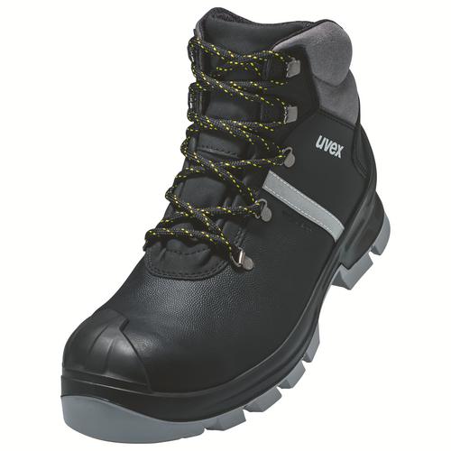 [6510.3-35] 65103 - uvex 2 construction Chaussure de sécurité S3  noir, gris Largeur 12 (35)