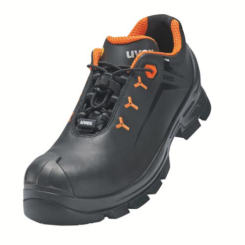 [6522.2-35] 65222 - uvex 2 MACSOLEÂ® Chaussures basses S3  noir, orange Largeur 11 (35)