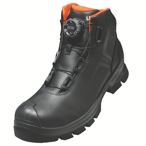 [6532.3-35] 65323 - uvex 2 MACSOLEÂ® Chaussure de sécurité S3  noir, orange Largeur 12 (35)