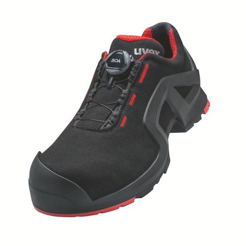[6567.2-35] 65672 - uvex 1 support Chaussures basses S3  noir, rouge Largeur 11 (35)