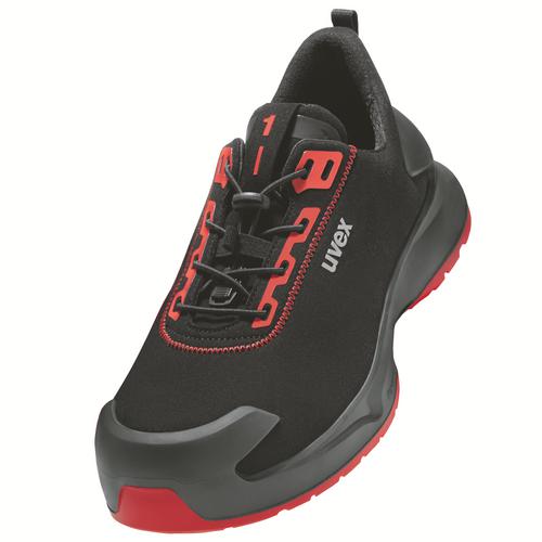 [6803.4-35] 68034 - uvex 1 x-craft Chaussures basses S3L  noir, rouge Largeur 14 (35)