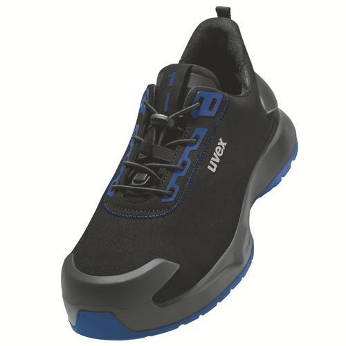 [6814.9-35] 68149 - uvex 1 x-craft Chaussures basses S2  noir, bleu Largeur 12 (35)