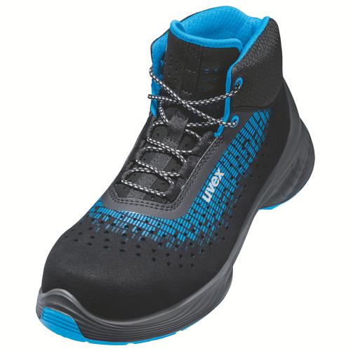 [6831.9-35] 68319 - uvex 1 G2 Chaussure de sécurité S1  bleu, noir Largeur 12 (35)