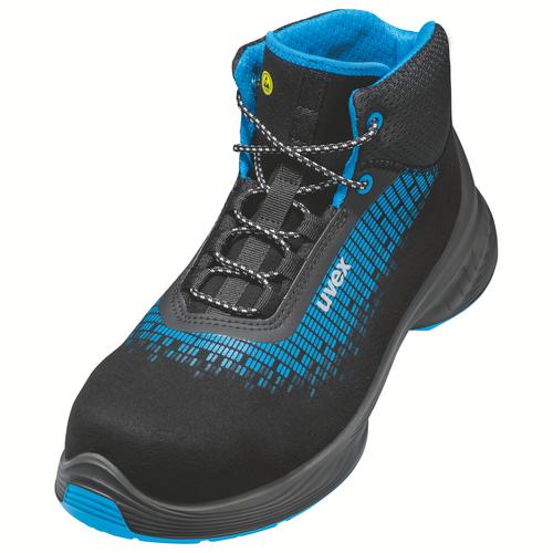 [6833.9-35] 68339 - uvex 1 G2 Chaussure de sécurité S2  bleu, noir Largeur 12 (35)