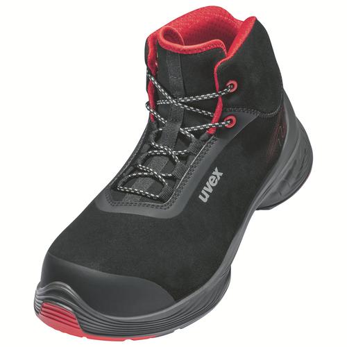 [6839.2-35] 68392 - uvex 1 G2 Chaussure de sécurité S3  noir, rouge Largeur 11 (35)