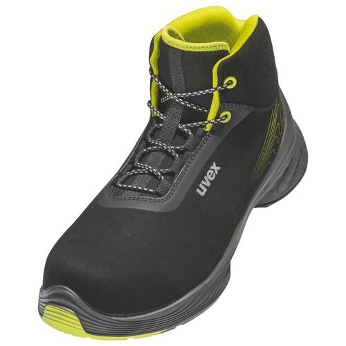 [6845.7-35] 68457 - uvex 1 G2 Chaussure de sécurité S2  noir, jaune Largeur 10 (35)