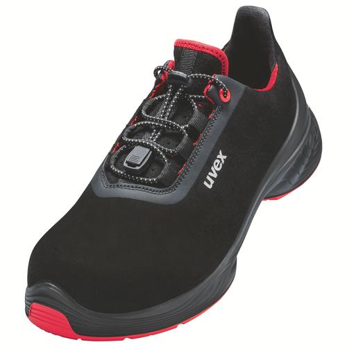 [6849.0-35] 68490 - uvex 1 G2 Chaussures basses S2  noir, rouge Largeur 14 (35)
