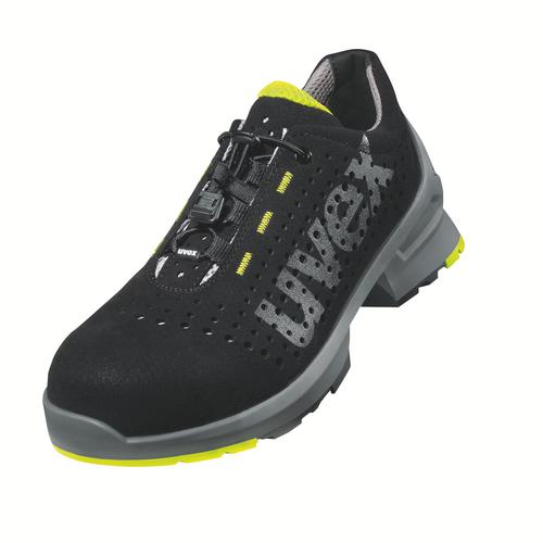 [8543.7-35] 85437 - uvex 1 Chaussures basses S1  noir, jaune Largeur 10 (35)