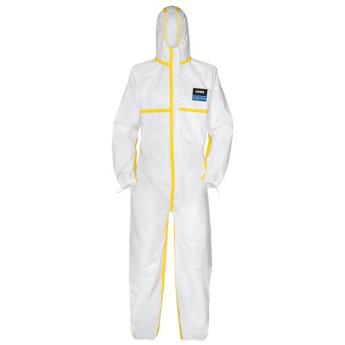 89843 - uvex Non réutilisable (NR) Combinaison blanc,