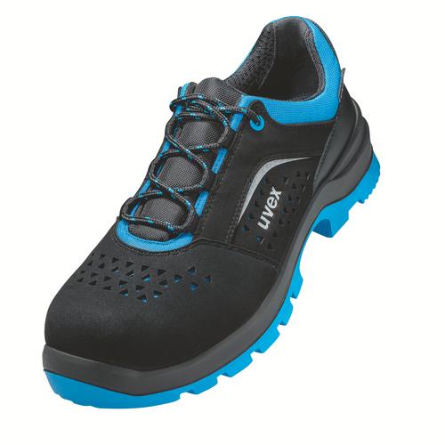 [9554.7-35] 95547 - uvex 2 xenovaÂ® Chaussures basses S1  noir, bleu Largeur 10 (35)