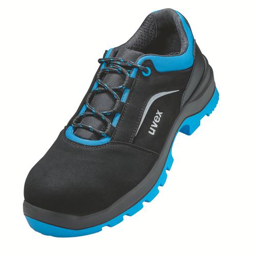 [9557.8-35] 95578 - uvex 2 xenovaÂ® Chaussures basses S2  noir, bleu Largeur 11 (35)
