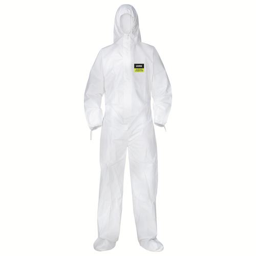 98759 - uvex Non réutilisable (NR) Combinaison blanc,