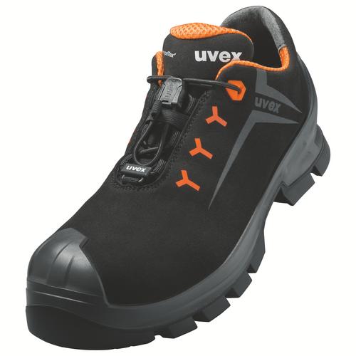 [6524.2-35] 65242 - uvex 2 MACSOLEÂ® Chaussures basses S3  noir, orange Largeur 11 (35)