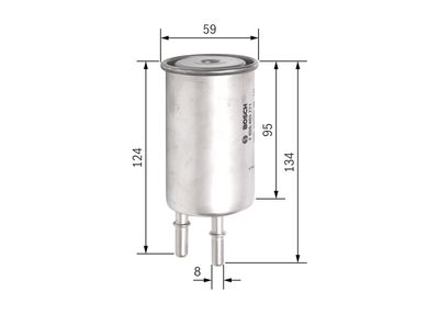 [F026403771] [⚠Déstockage] FILTRE A CARBURANT BOSCH F3771