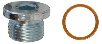 DRAIN PLUG AND SEALING RING M18-1,50 X 12 mm