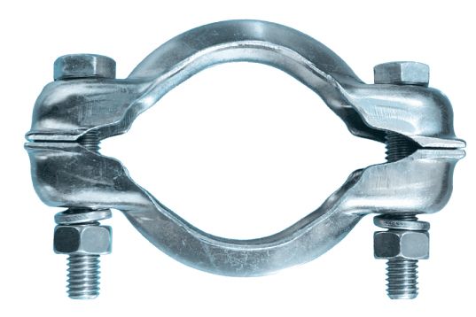 [A0002595] EXHAUST CLAMP Ø 69 mm WITH THROAT