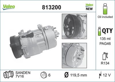 [⚠Déstockage] COMPRESSEUR NEUF VALEO