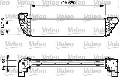[⚠Déstockage] INTERCOOLER VALEO